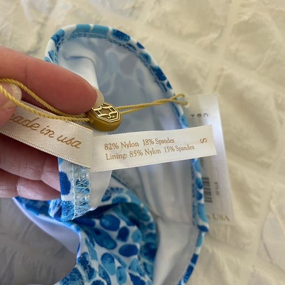Helen Jon Blue Patterned Swim Bottom - Picture 8 of 8